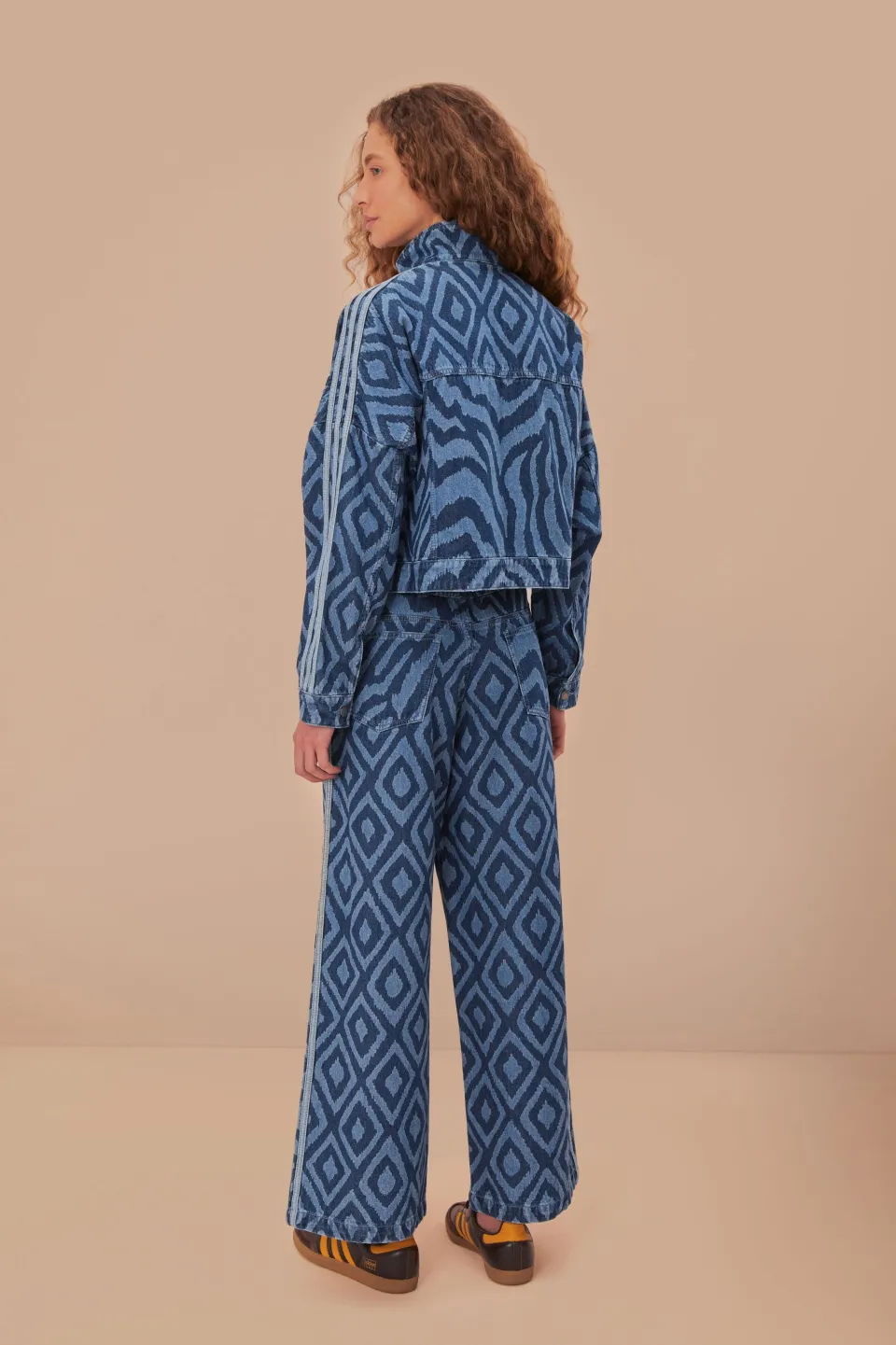 FARM Rio Adidas Denim Pants Hot
