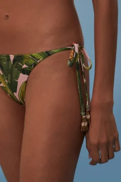 FARM Rio Banana Leaves Tie Side Bikini Bottom Hot