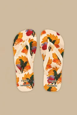 FARM Rio Banana Nest Havaianas Sandals Outlet