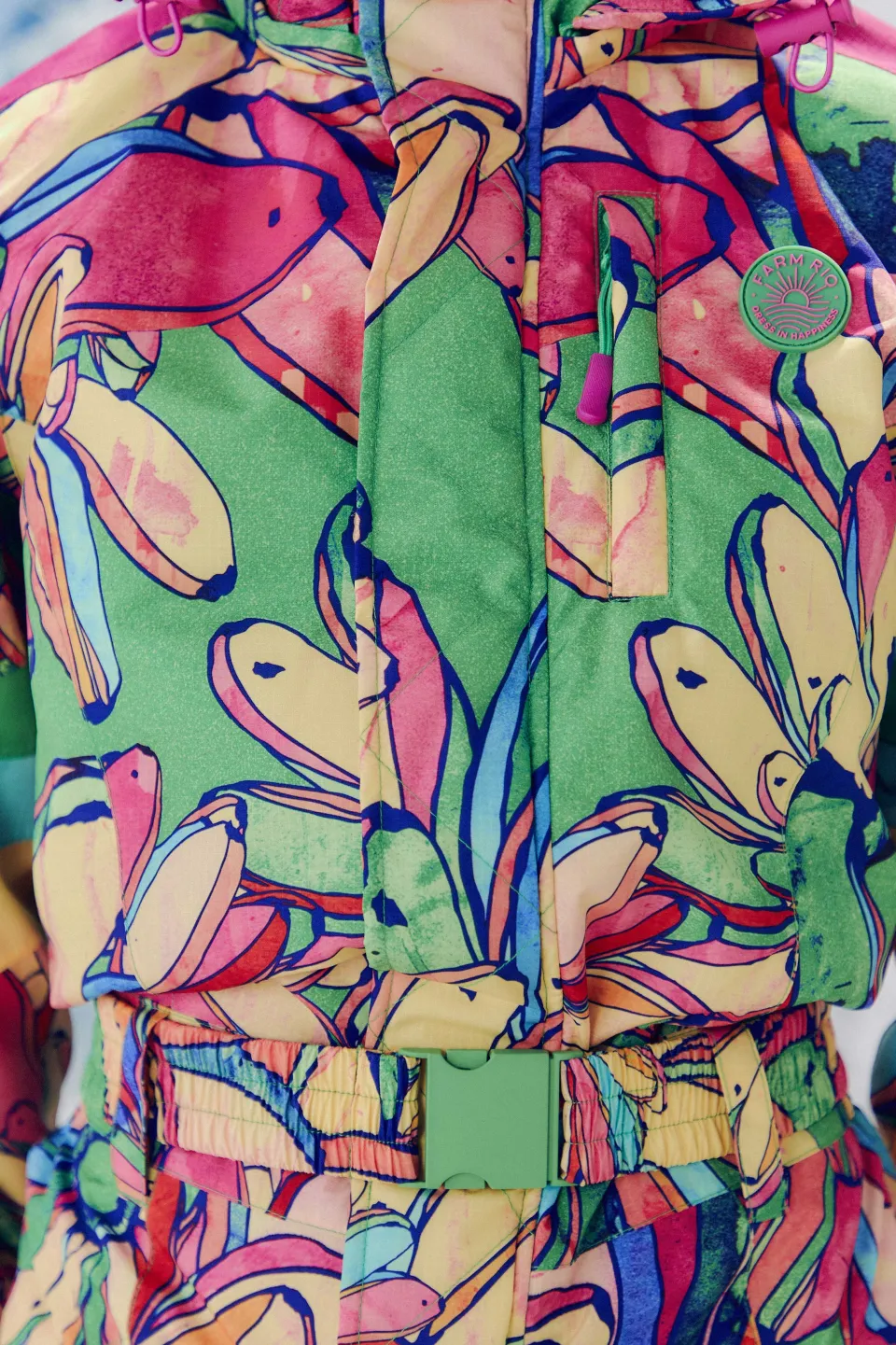 FARM Rio Bananas Ski Jumpsuit Clearance