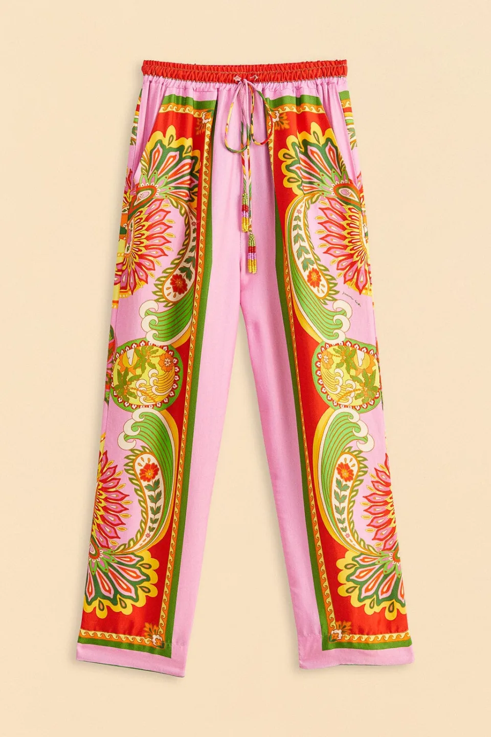 FARM Rio Beach Toucans Scarf Lenzing™ Ecovero™ Viscose Pants New