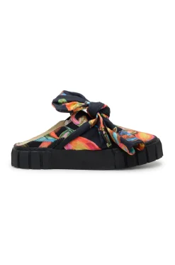 FARM Rio Black Cashew Mule Sneaker With Bow Online