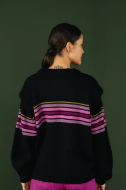 FARM Rio Black Graphic Yawanawa Sweater Best