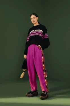 FARM Rio Black Graphic Yawanawa Sweater Best