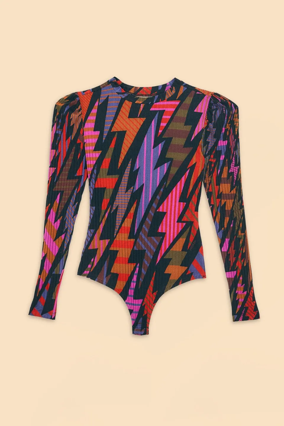 FARM Rio Black Lightning Bodysuit Clearance