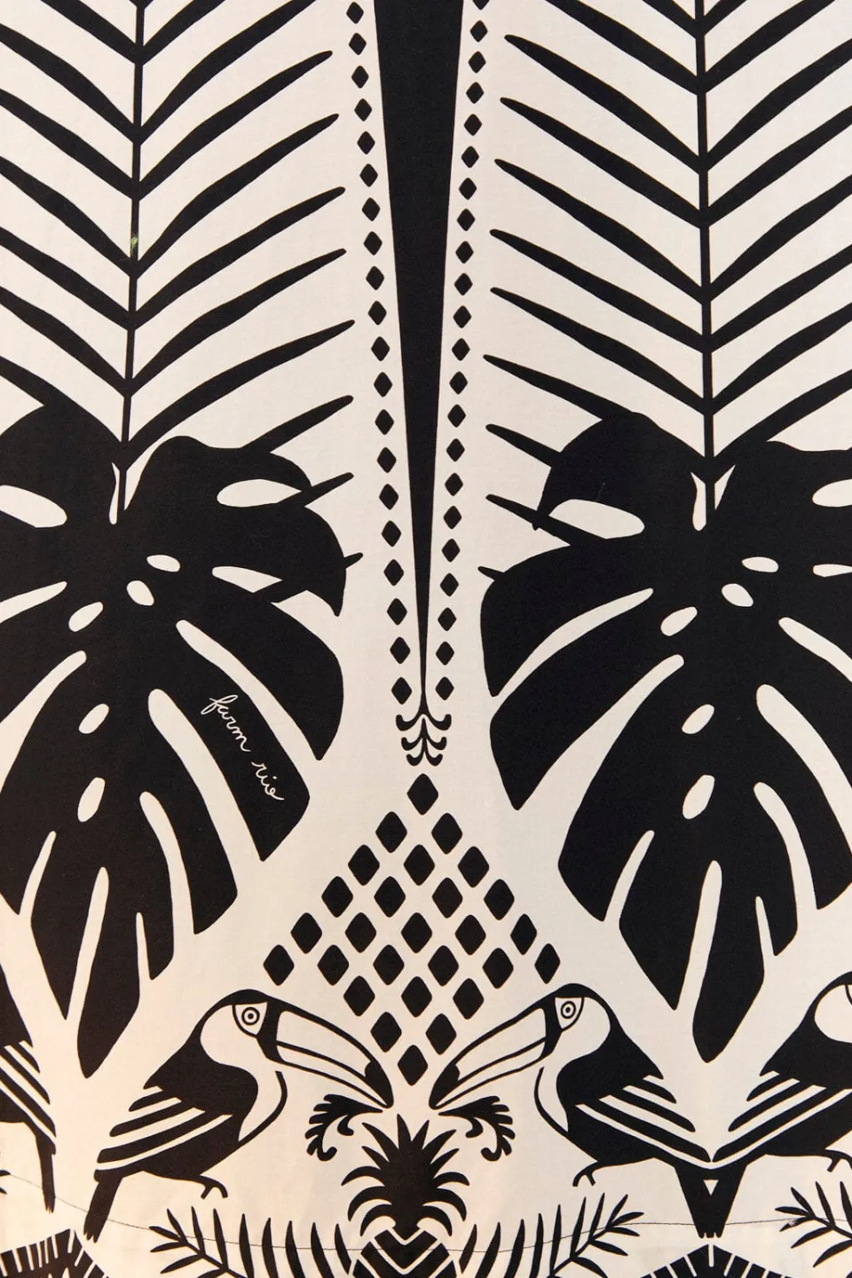 FARM Rio Black Macaw Elegance Maxi Dress Sale