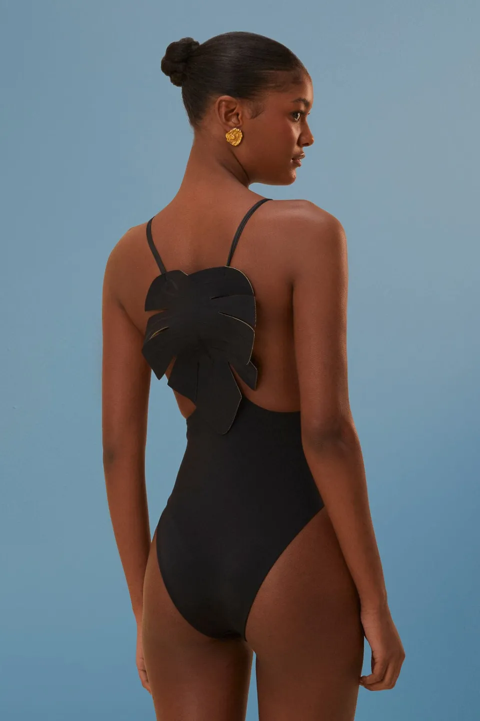 FARM Rio Black One-Piece Swimsuit Discount