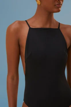 FARM Rio Black One-Piece Swimsuit Discount