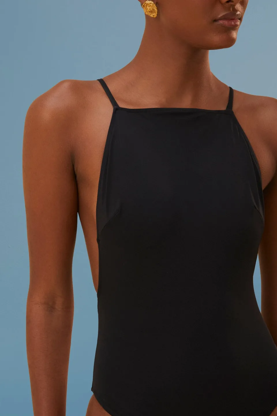 FARM Rio Black One-Piece Swimsuit Discount