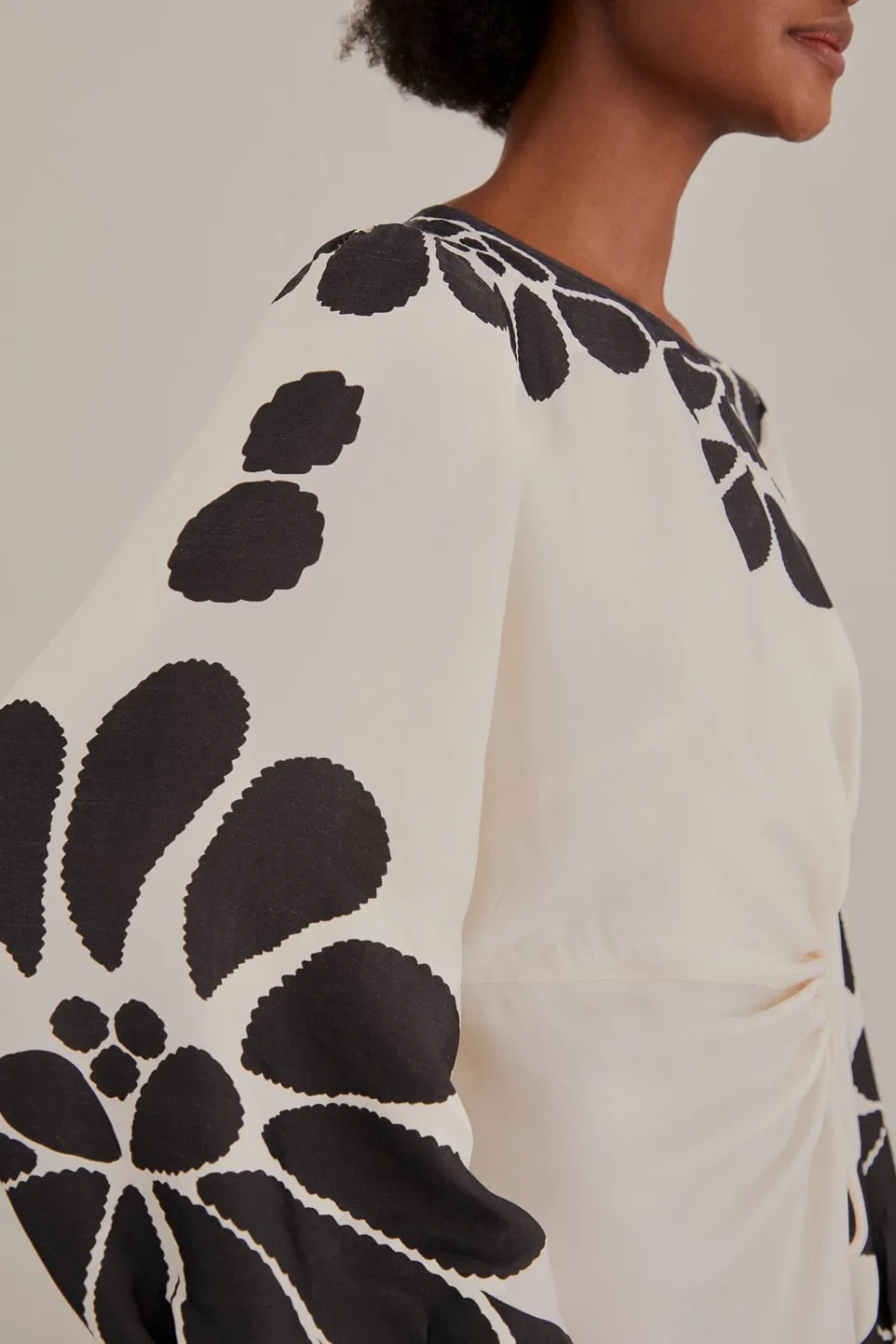 FARM Rio Black Palermo Cut Out Lenzing™ Ecovero™ Viscose Maxi Dress Sale