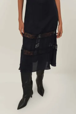 FARM Rio Black Sleeveless Maxi Dress Clearance