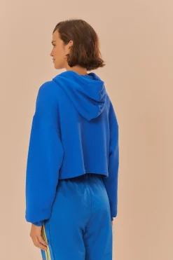 FARM Rio Blue Adidas Sweatshirt New