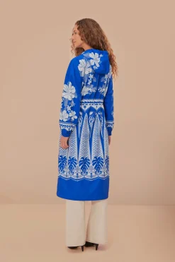 FARM Rio Blue Macaw Elegance Maxi Raincoat Best