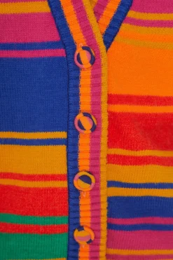 FARM Rio Bold Stripes Knit Cardigan Best
