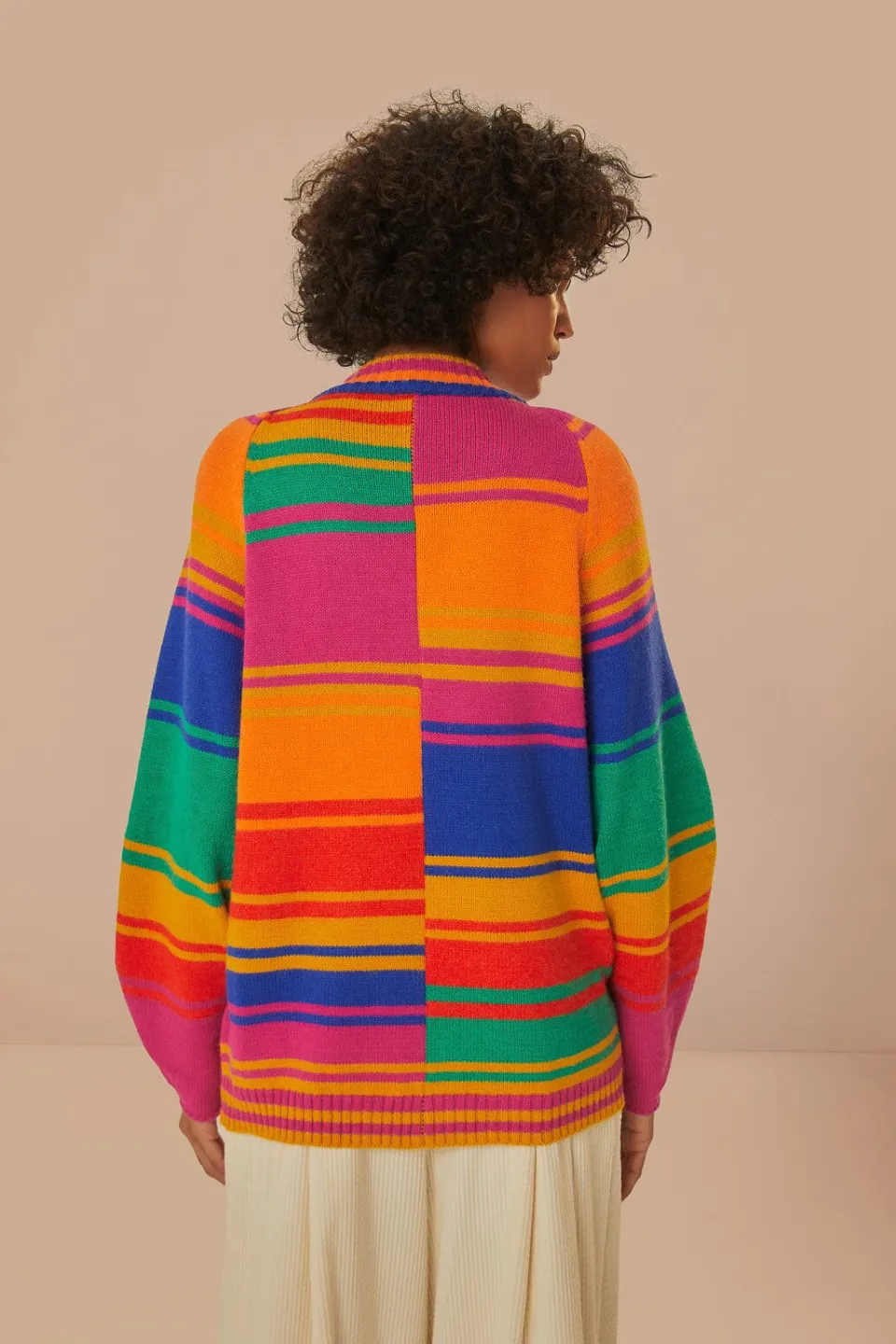 FARM Rio Bold Stripes Knit Cardigan Best