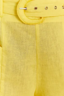 FARM Rio Bright Yellow Shorts Hot