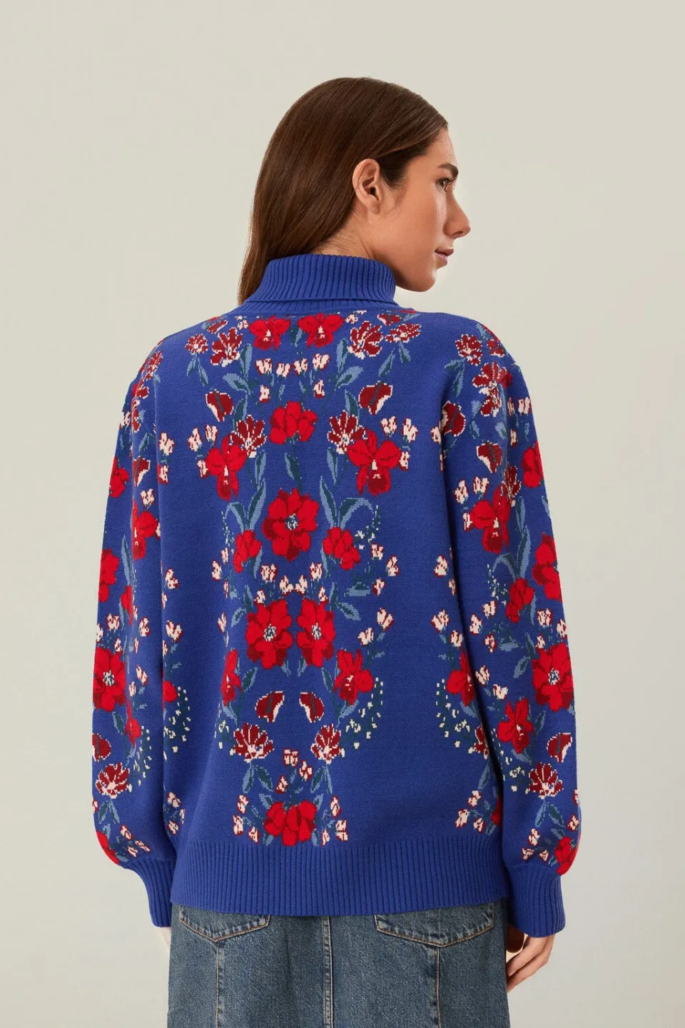 FARM Rio Butterflower Knit Sweater Online