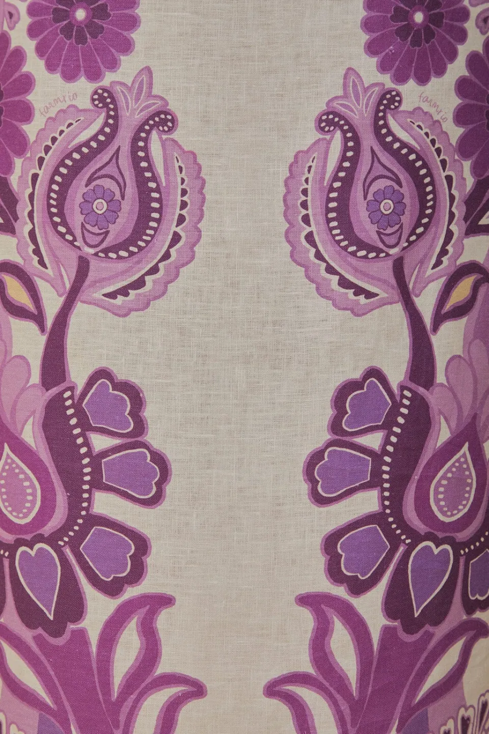 FARM Rio Color Festival Cream Euroflax™ Midi Skirt Sale