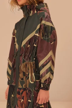 FARM Rio Elephants Maxi Raincoat Clearance
