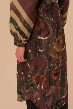 FARM Rio Elephants Maxi Raincoat Clearance