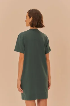 FARM Rio Green Adidas T-Shirt Dress Online