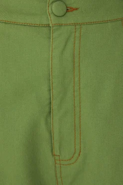 FARM Rio Green Pleat Pants Hot
