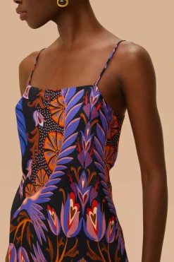 FARM Rio Heart Forest Black Sleveless Mini Dress Sale