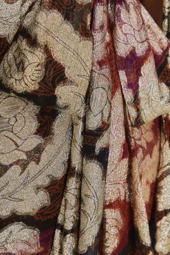 FARM Rio Jacquard Lurex Sleeveless Maxi Dress Online