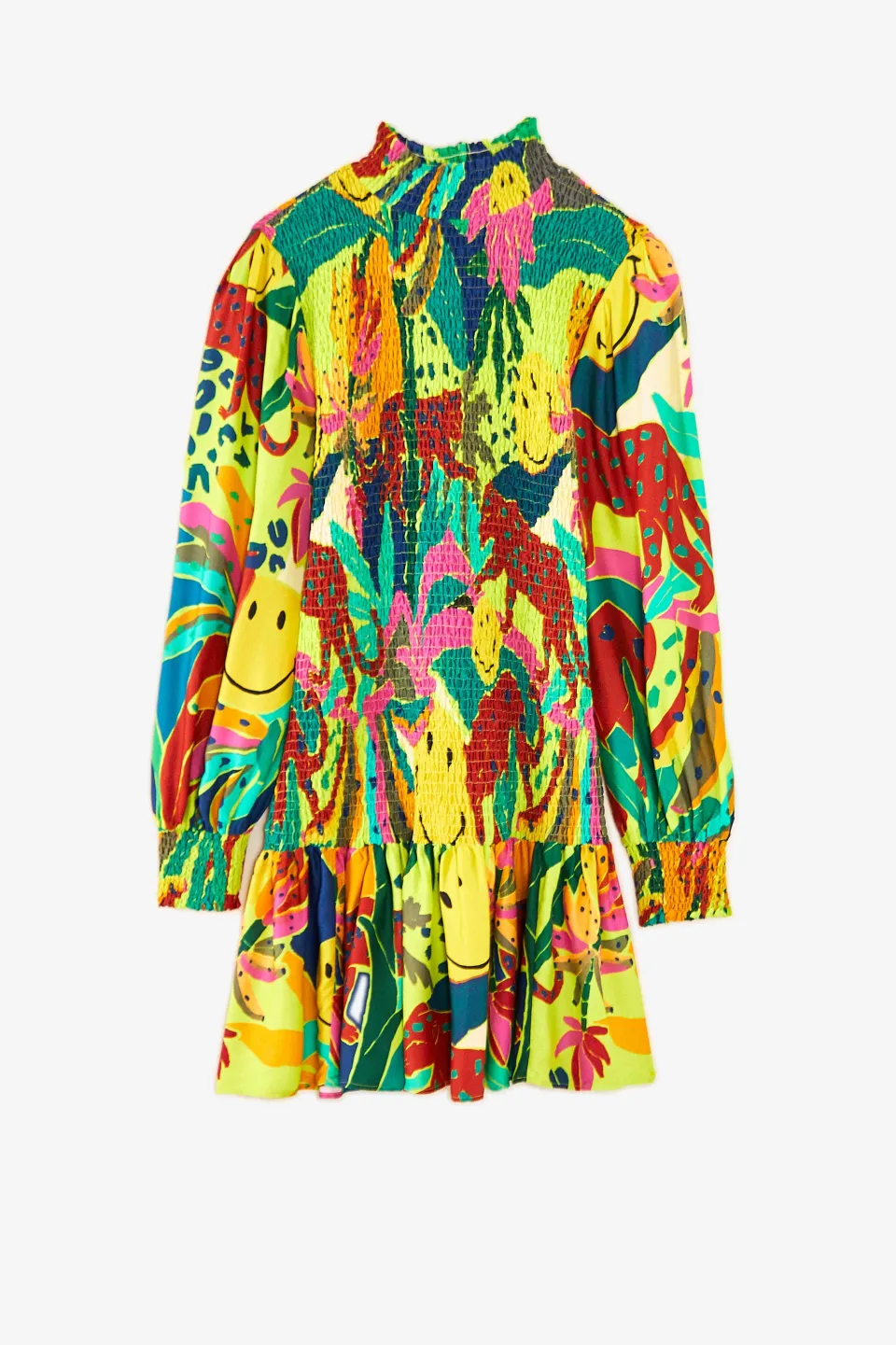 FARM Rio Leopards Jungle Smiley® Mini Dress Best
