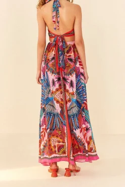 FARM Rio Macaw Scarf Maxi Dress Online