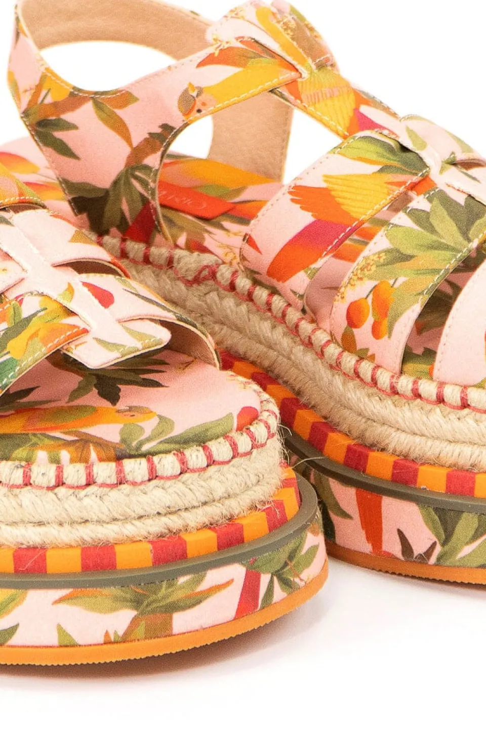 FARM Rio Mango Trees Espadrille Platform Sandal Clearance