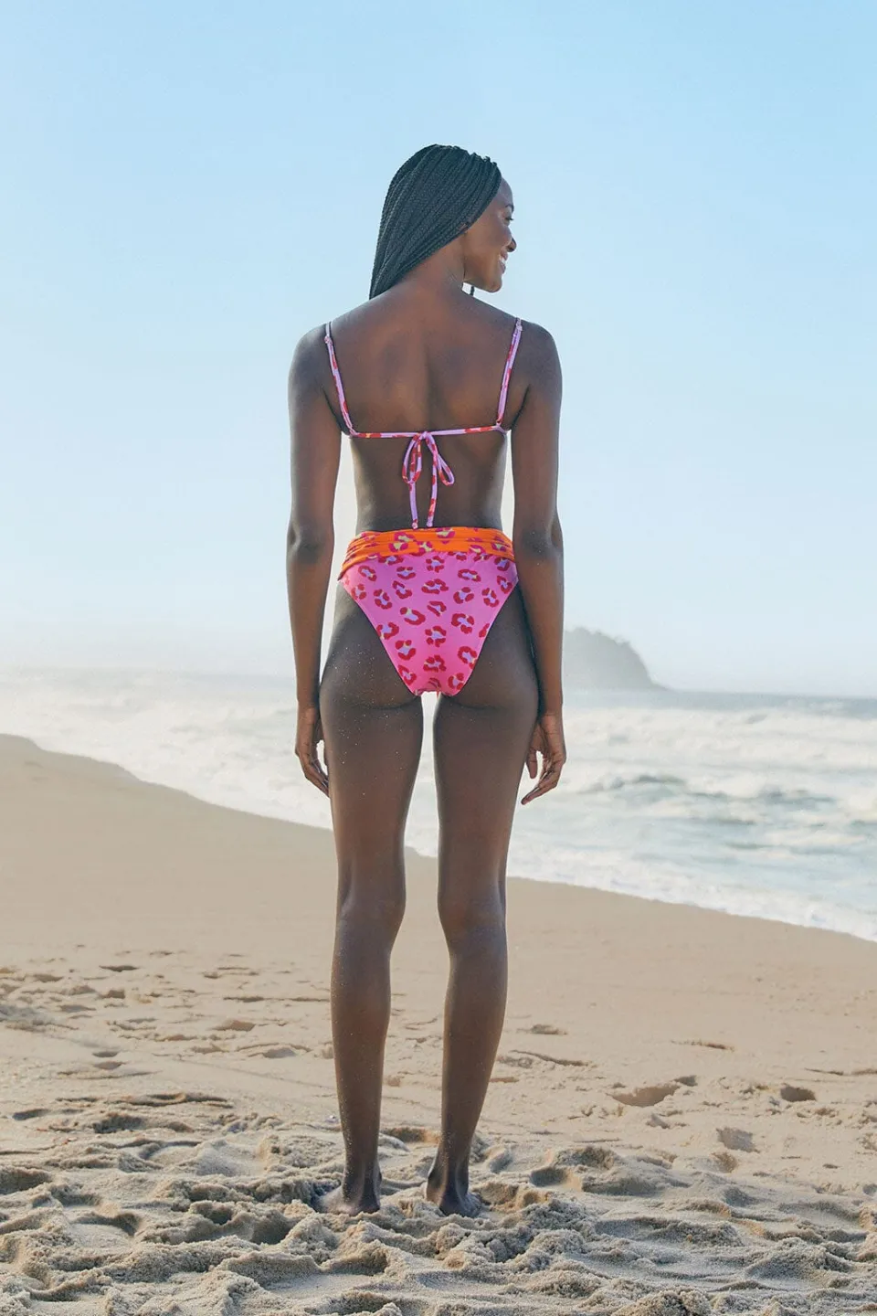 FARM Rio Maxi Leopard Patch Bikini Bottom Sale