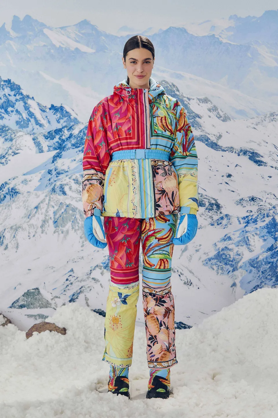 FARM Rio Mixed Scarves Ski Pants Best