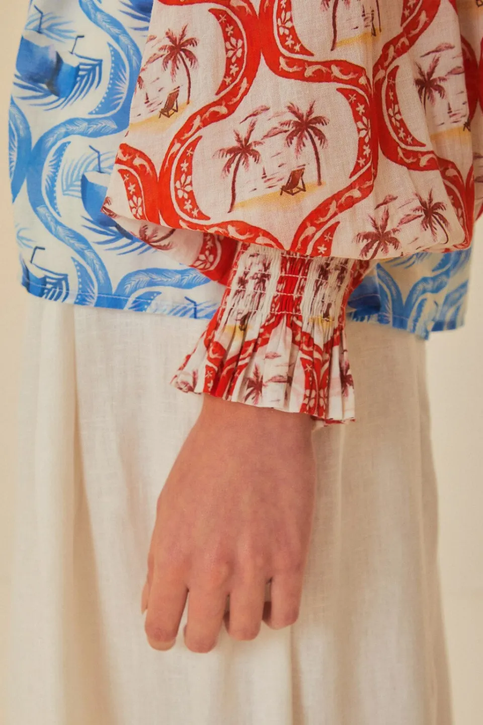 FARM Rio Multicolor Summer Mix Blouse Sale