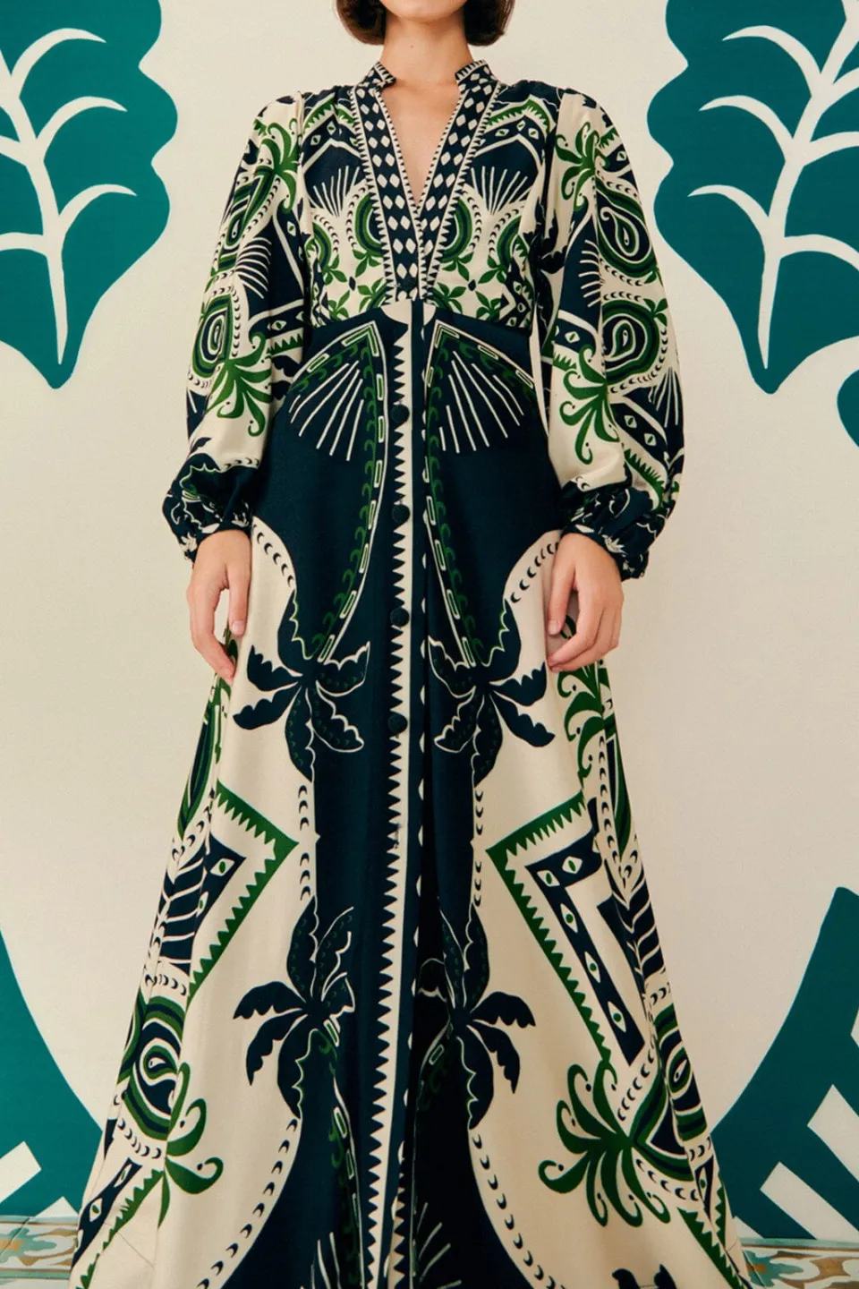 FARM Rio Mystic Scarf Maxi Dress Clearance