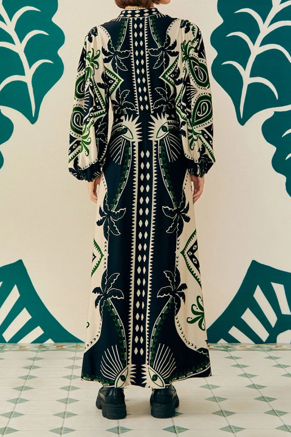 FARM Rio Mystic Scarf Maxi Dress Clearance