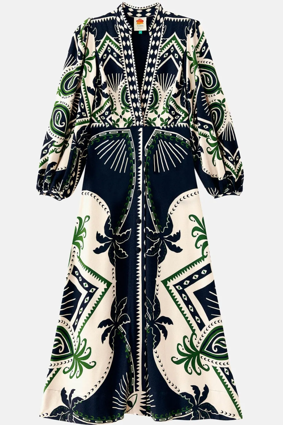 FARM Rio Mystic Scarf Maxi Dress Clearance
