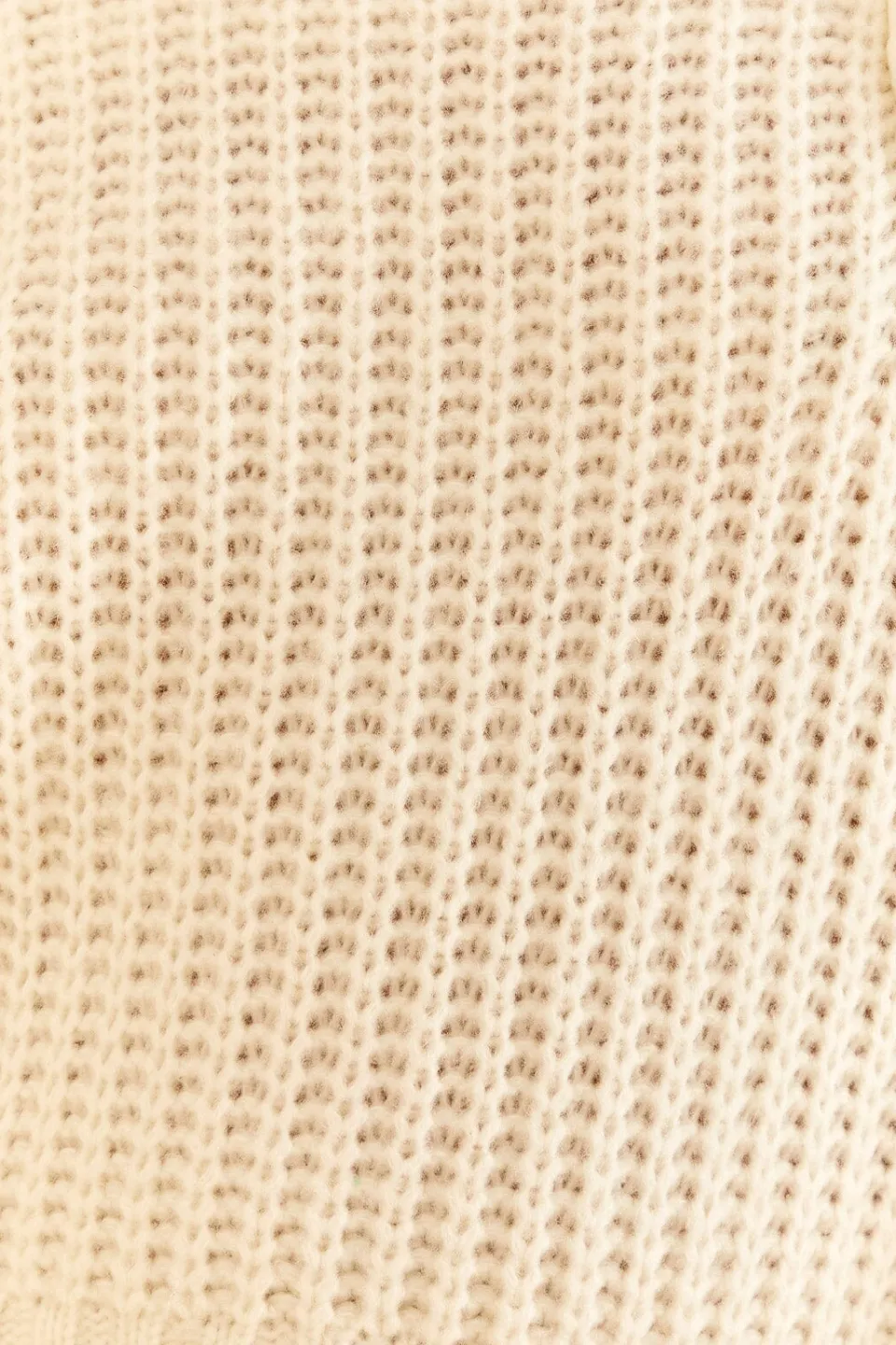 FARM Rio Off-White Braided Sweater Hot