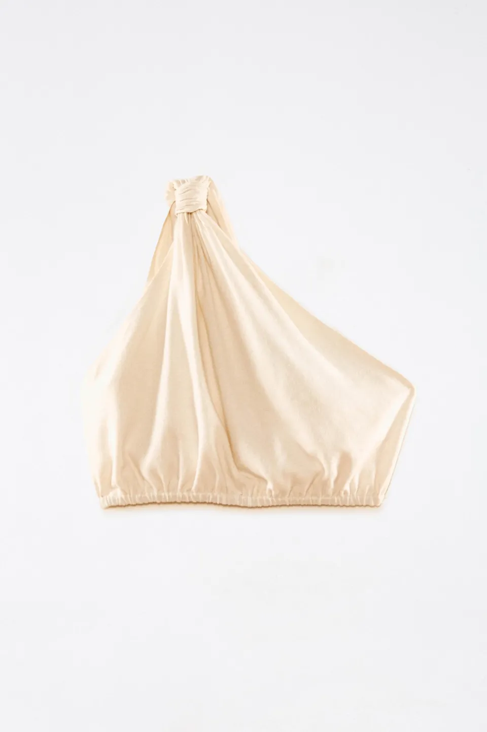 FARM Rio Off-White One-Shoulder Knot Top Best