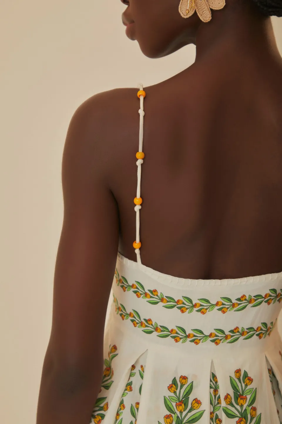 FARM Rio Off-White Tropical Lightness Sleeveless Maxi Dress Best