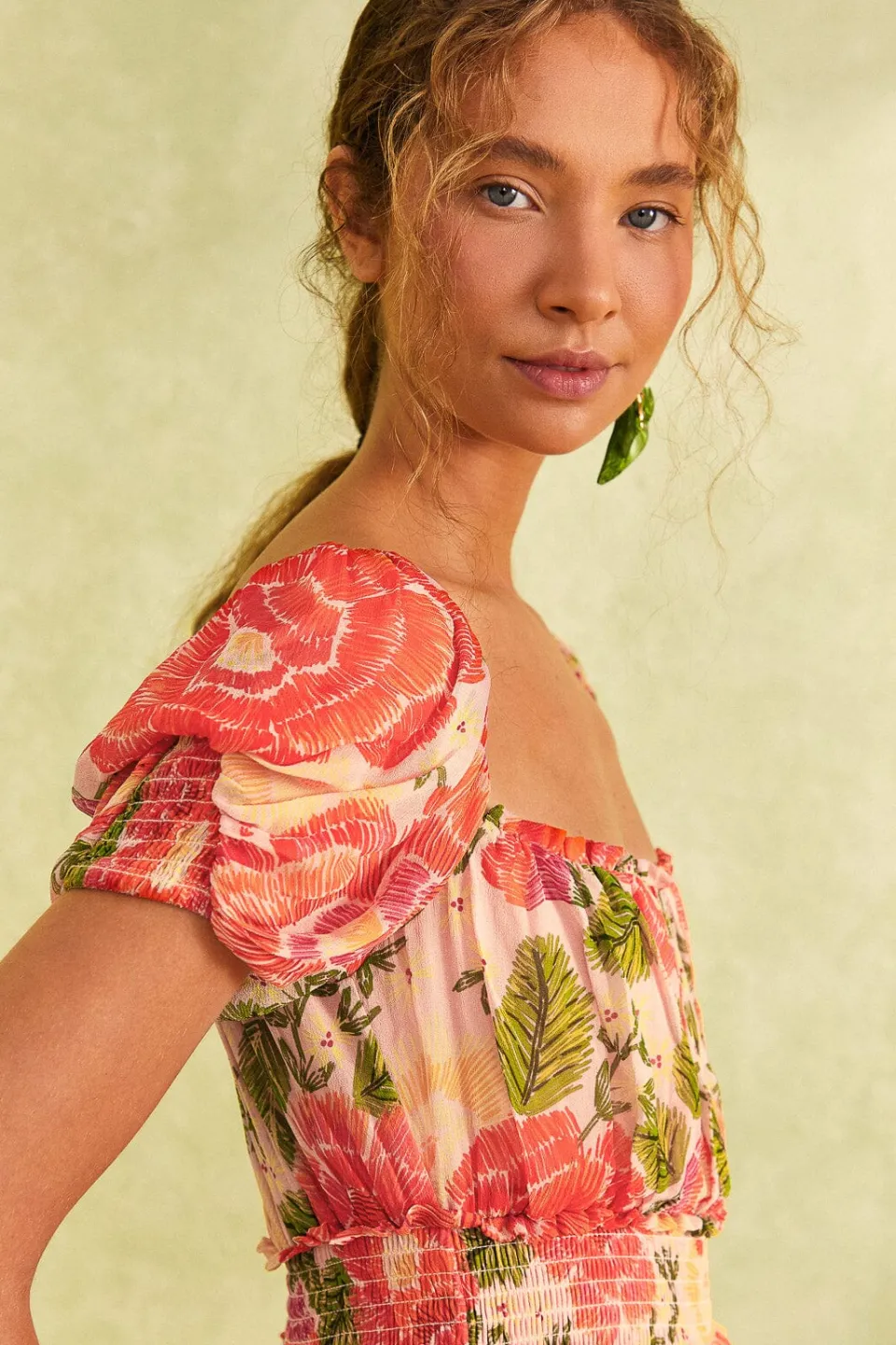 FARM Rio Pink Blooming Floral Maxi Dress Clearance