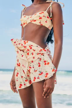 FARM Rio Pitanga Cherry Cover Up Discount