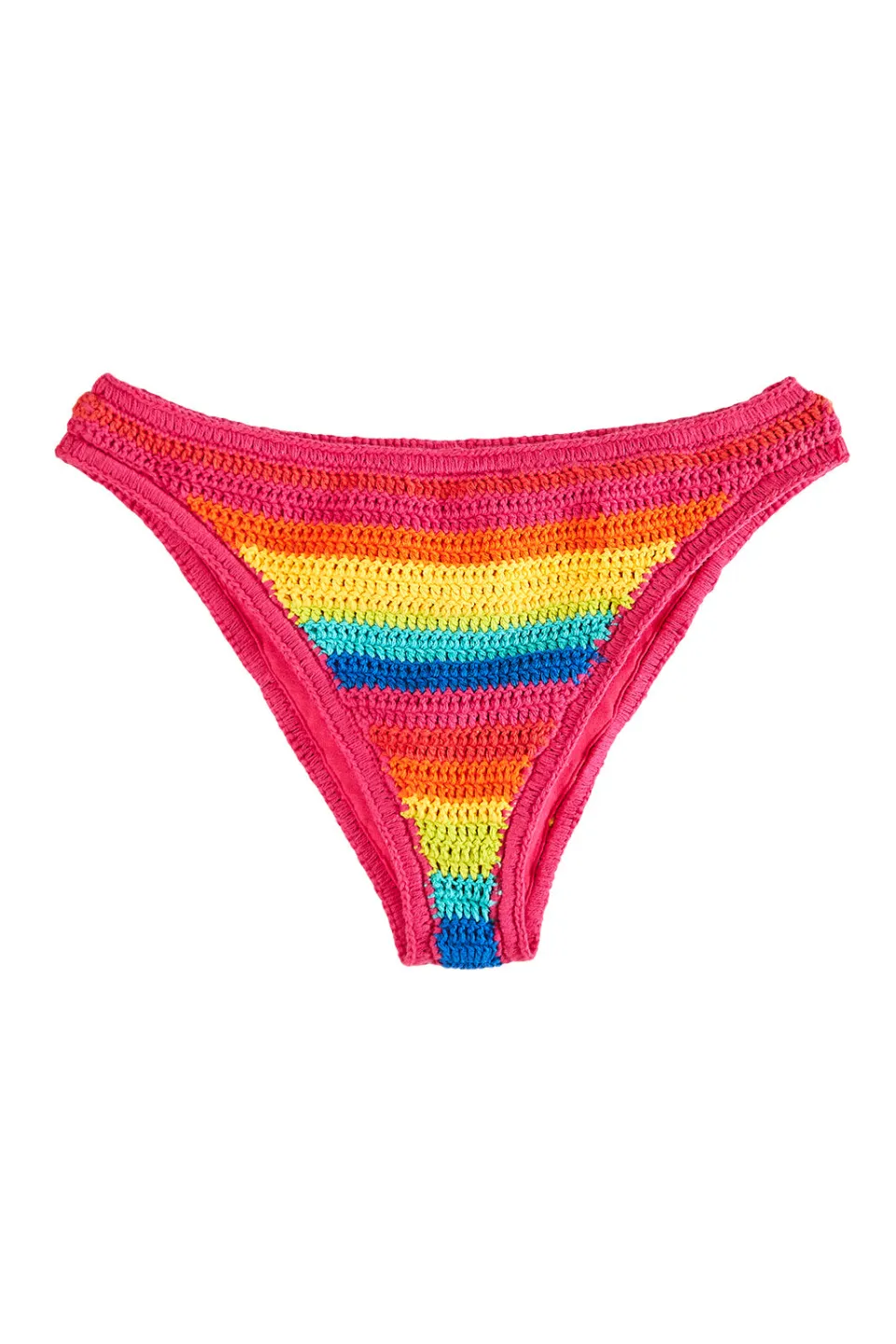FARM Rio RAINBOW CROCHET BIKINI BOTTOM