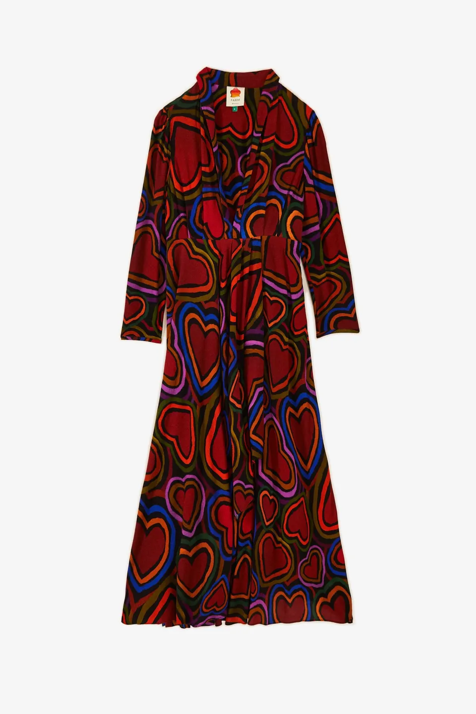 FARM Rio Rainbow Wild Hearts Maxi Dress Sale