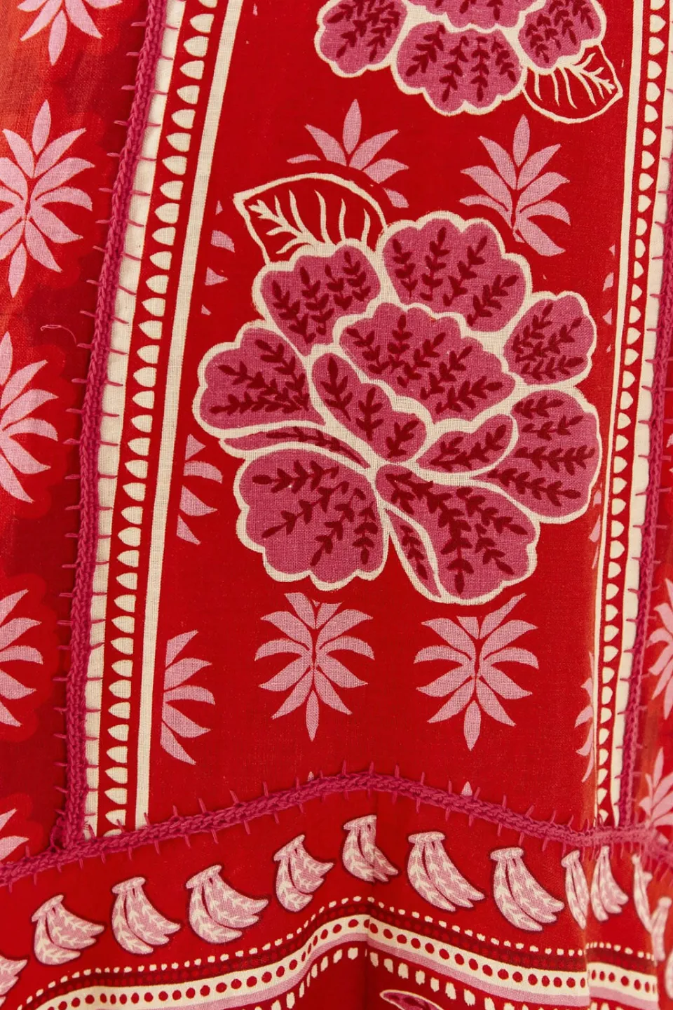 FARM Rio Red Summer Sunrise Maxi Dress Sale