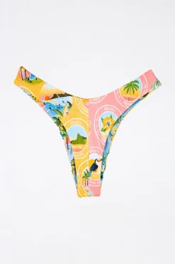 FARM Rio Rio Stamps Bikini Bottom New