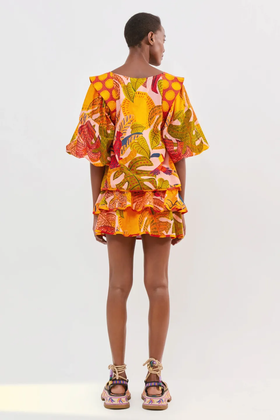 FARM Rio SQUARE NECK BLOUSE | Summer Dream Print Best
