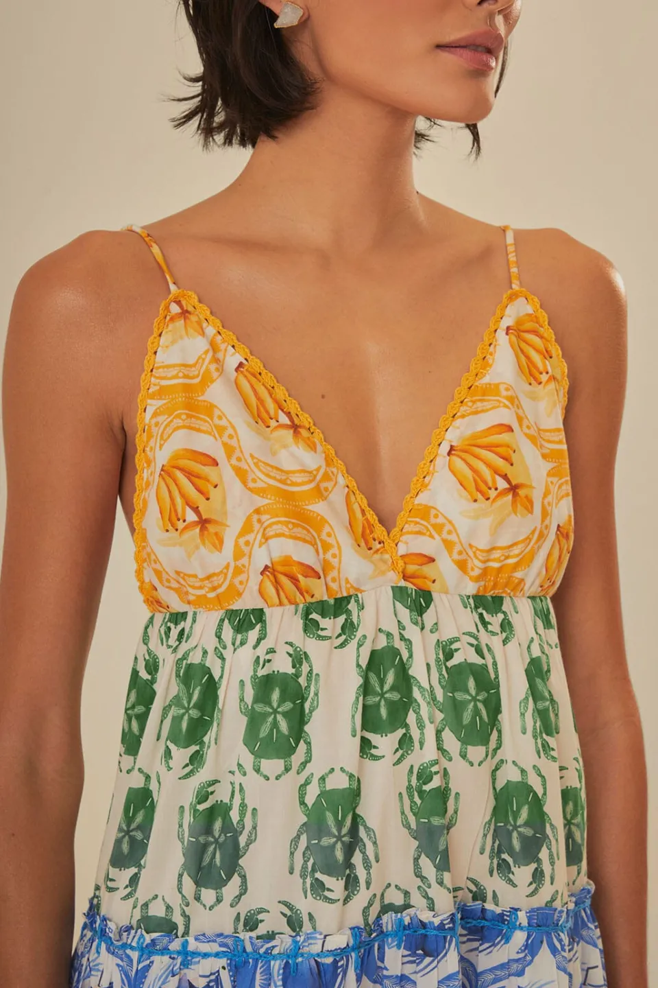 FARM Rio Summer Mix Mini Dress Discount