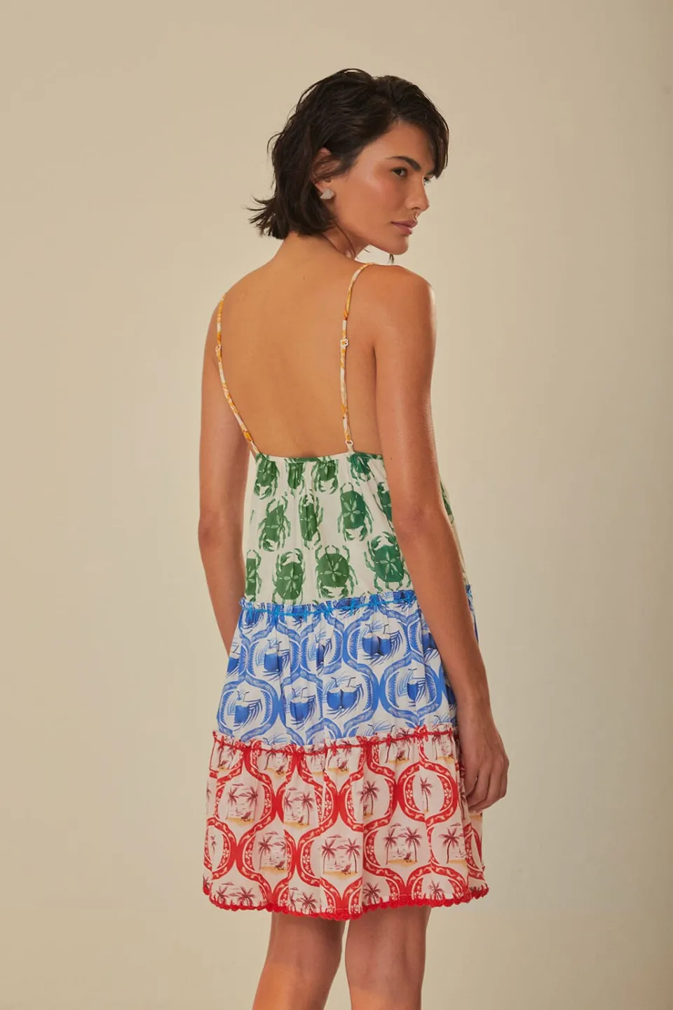 FARM Rio Summer Mix Mini Dress Discount