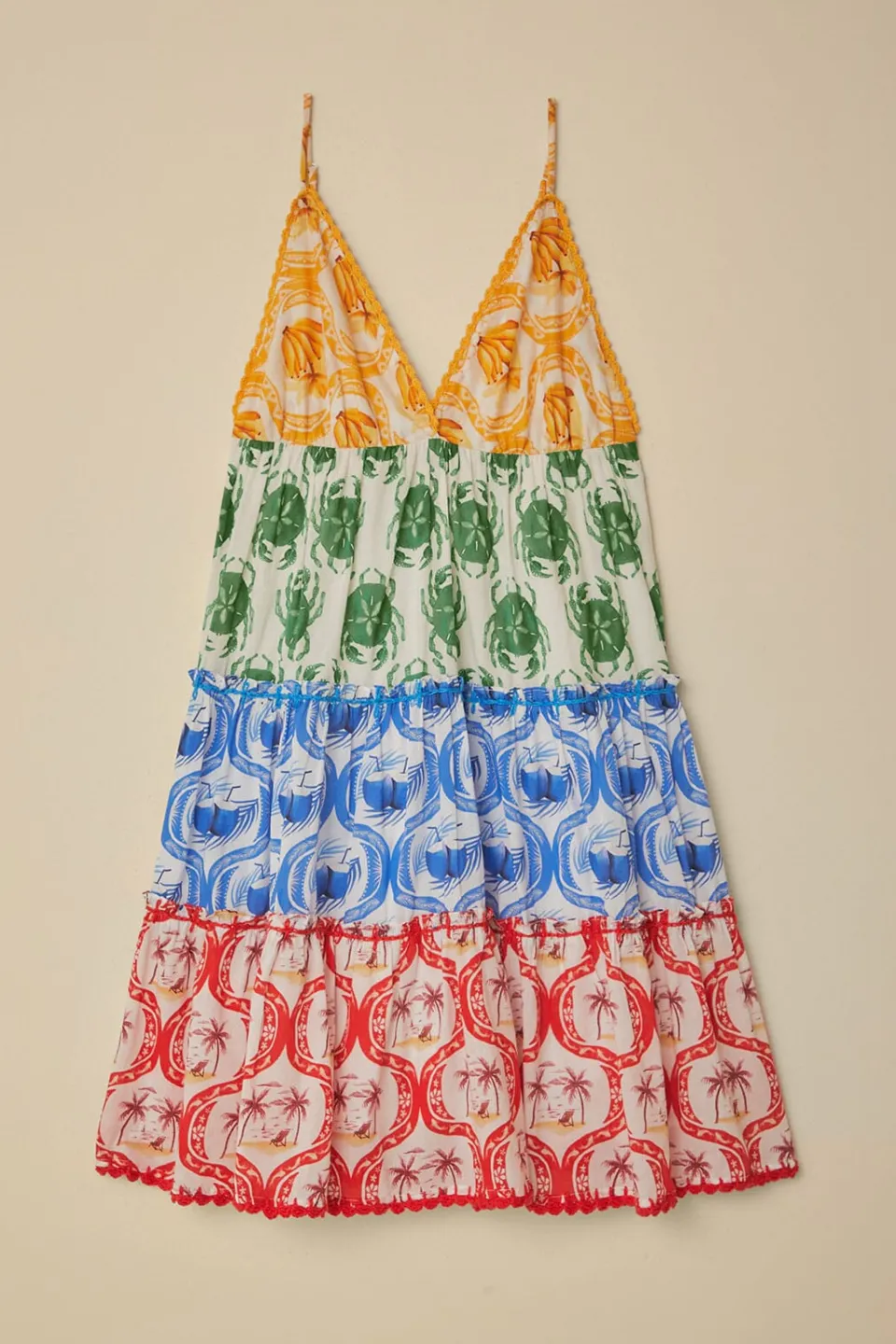FARM Rio Summer Mix Mini Dress Discount